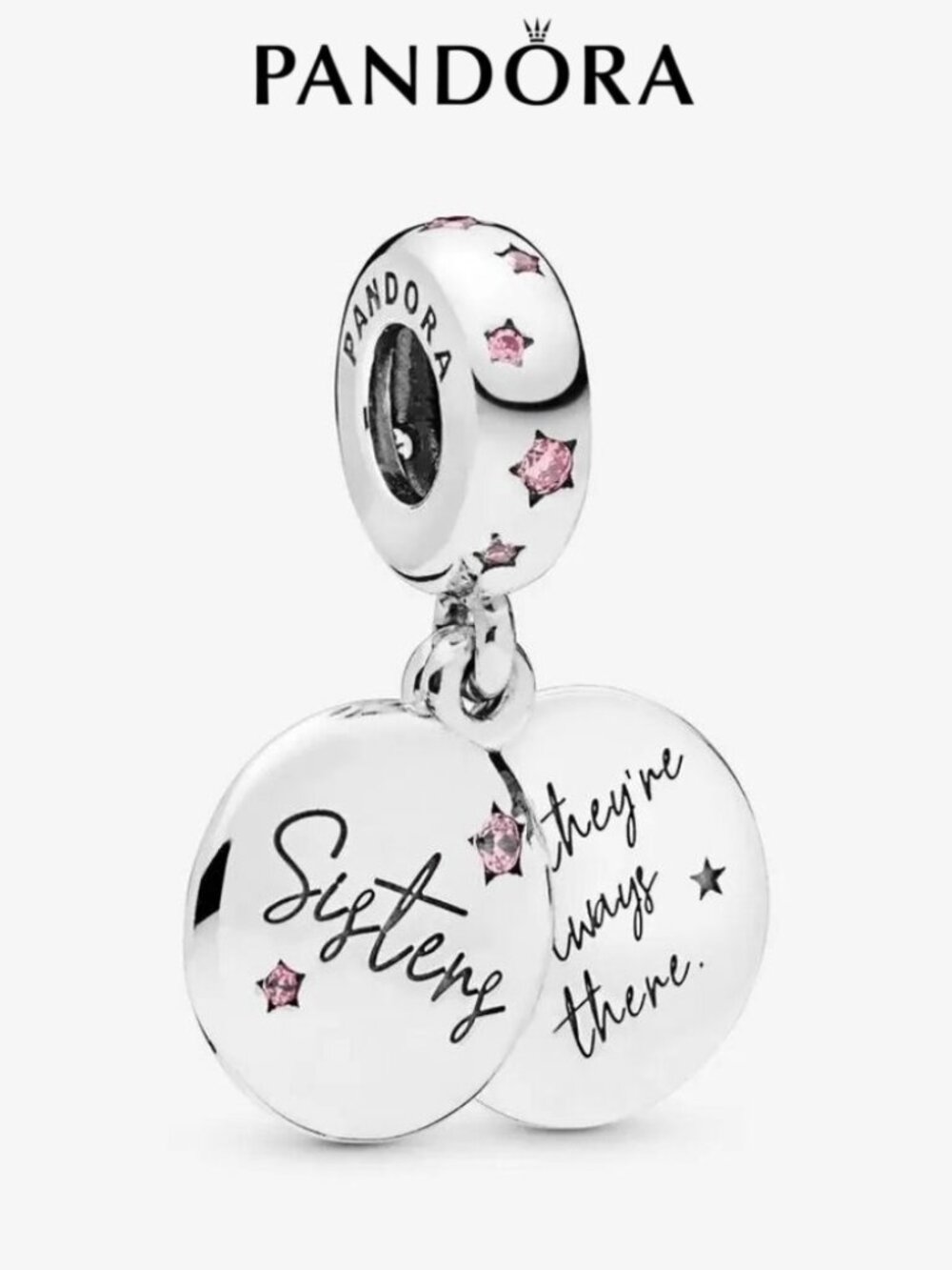Pandora Forever Sisters Dangle Charm